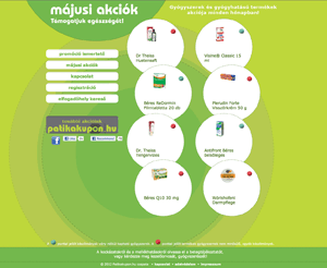 referencia www.patikakupon.hu/gyogyszerakciok